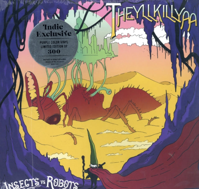 Insects Vs. Robots - Theyllkillya (Purple Vinyl) (Vinyl)
