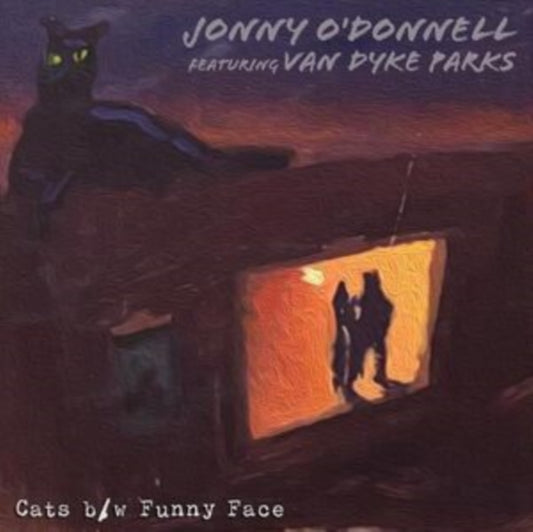 Jonny Odonnell - Cats / Funny Face (Feat. Van Dyke Parks) (Purple Vinyl) (7 inch Single)