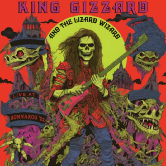 King Gizzard & The Lizard Wizard - Live At Bonnaroo 22 (Bubblegum/Sour Grape Vinyl) (Vinyl)