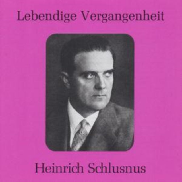 Various Artists - Heinrich Schlusnus (CD)