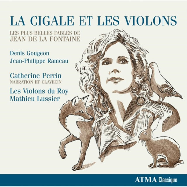 Catherine Perrin/Les Violons D - La Cigale Et Les Violons (CD)