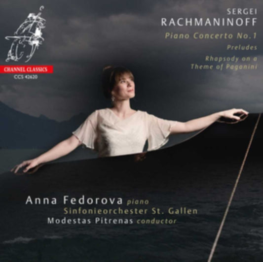 Anna Fedorova / Sinfonieorchester St. Gallen / Modestas Pitrenas - Rachmaninoff - Piano Concerto No. 1 / Rhapsody On A Theme Of Paganini Preludes (CD)