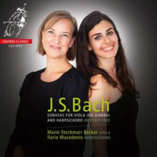 Marie Stockmarr Becker / Ilaria - Js Bach Sonatas For Viola And (CD)