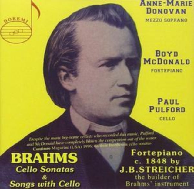 Brahms / Cello Sonatas And Songs (CD)
