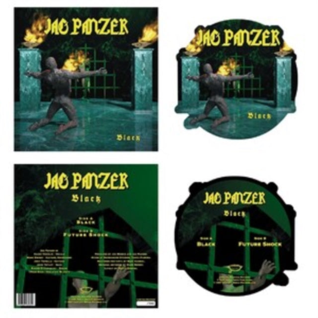 Jag Panzer - Black (Shaped Picture Disc) (Vinyl)