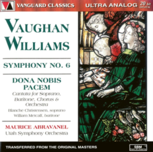 Utah Symphony Orchestra. Maurice Abravanel - Vaughan Williams Symphony No.6 / Dona Nobis Pacem (CD)