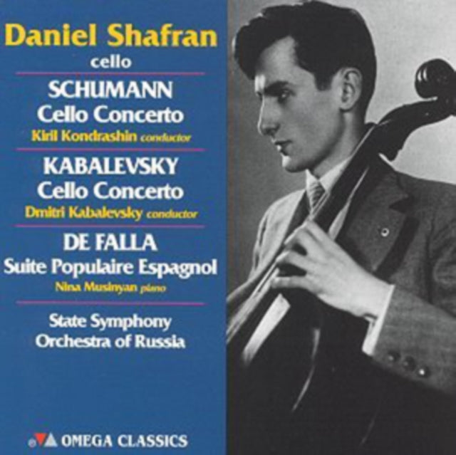 Daniil Shafran (Cello) Shafran Plays Schumann. Kabalevsky (Concs) / Haydn. De Falla (CD) (https://lasgo.dmmserver.com/media/640/07239181/0723918102627.jpg)