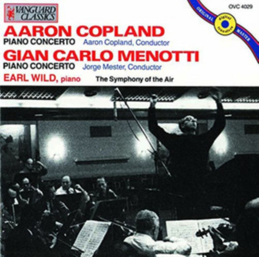 Earl Wild (Classics) - Copland & Menotti Piano Concertos (CD)