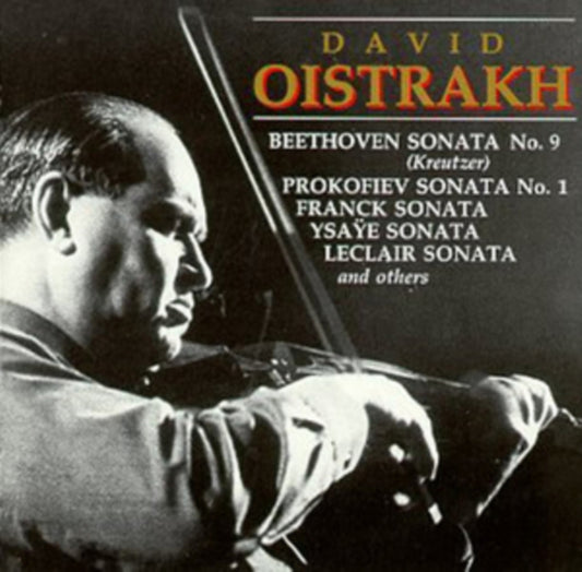 David Oistrakh With Others On Some - Oistrakh Plays Solos. Duos. Sonatas (Beethoven. Ysaye. Leclair. Franck. Prokofiev. Rachmaninov. (CD)