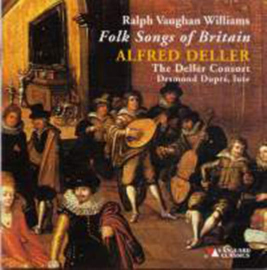 Alfred Deller Consort - Folksongs Of Britain (Arr. Vaughan Williams) (CD)