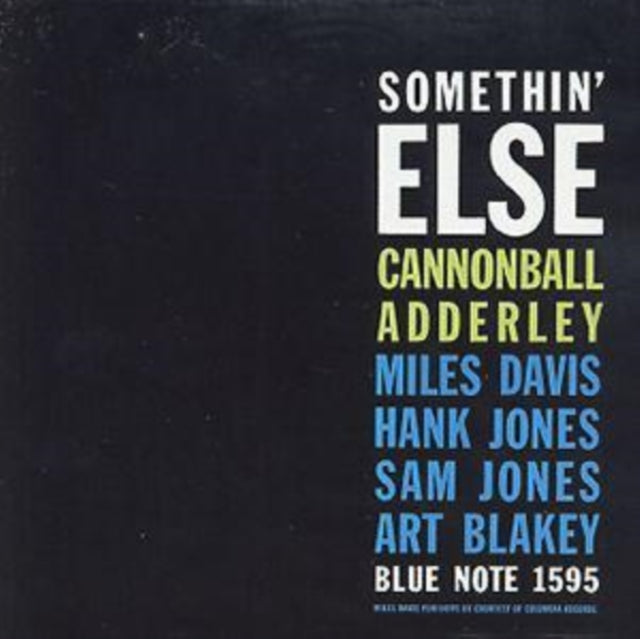 Cannonball Adderley - Somethin Else (CD)