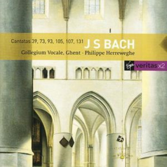 Philippe Herreweghe - J S Bachcantatas 39 73 105 107 131 (CD)