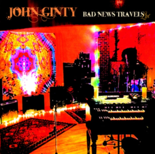 John Ginty - Bad News Travels: Live (CD)