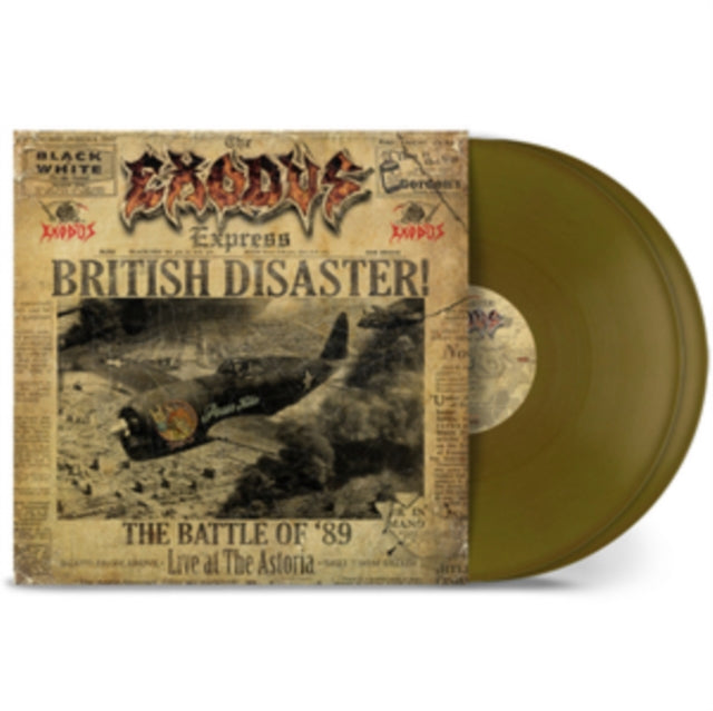 Exodus - British Disaster (Gold Vinyl) (Vinyl)