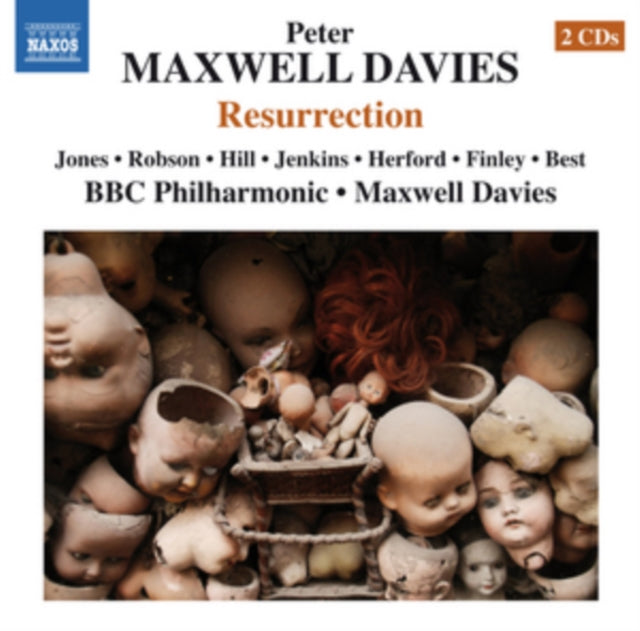 Jonesrobsonhillbbc Po - Maxwell Daviesresurrection (CD)
