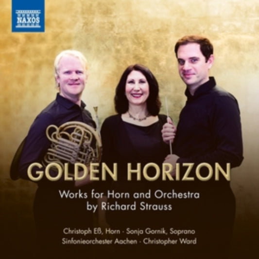 Christoph Ess / Sonja Gornik / Sinfonieorchester Aachen / Christopher Ward - Golden Horizon - Works For Horn And Orchestra By Richard Strauss (CD)