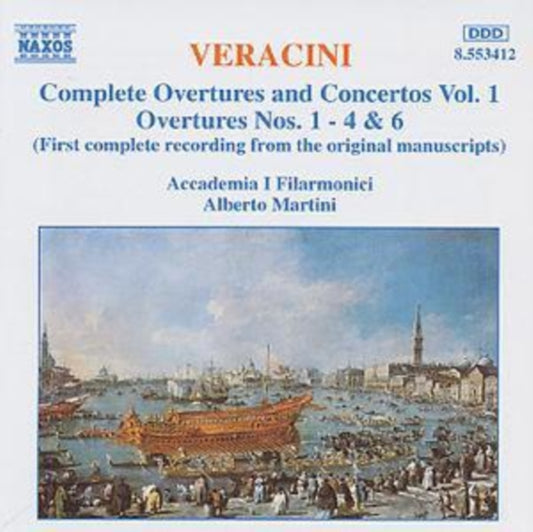 Accademia I Filarmonicmartini - Veracinicomplete Overtures Ctos 1 (CD)
