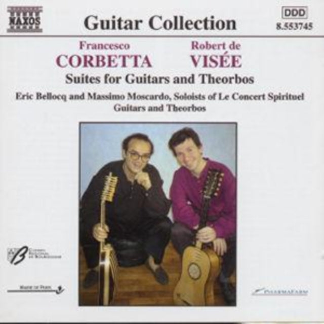 Eric Bellocqmassimo Moscardo - Corbettamusic For Guitars And Theorbos (CD)