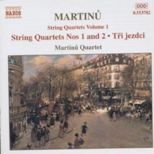Martinu Quartet - Martinustring Quartets Vol 1 (CD)
