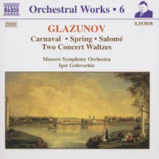 Moscow Sogolovschin - Glazunovorchestral Works Vol 6 (CD)