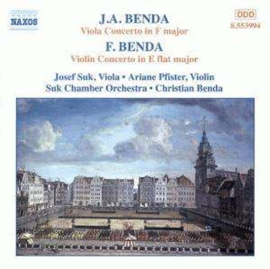 Sukpfisterbenda - Bendaviola Violin Concs (CD)
