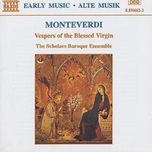Scholars Baroque Ensemble - Monteverdivespro Della Beata Vergine (CD)