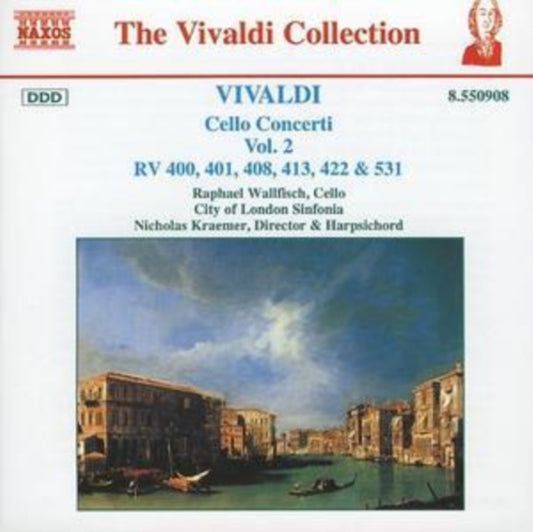 City Of London Sinfonia - Vivaldicello Concerti Vol 2 (CD)