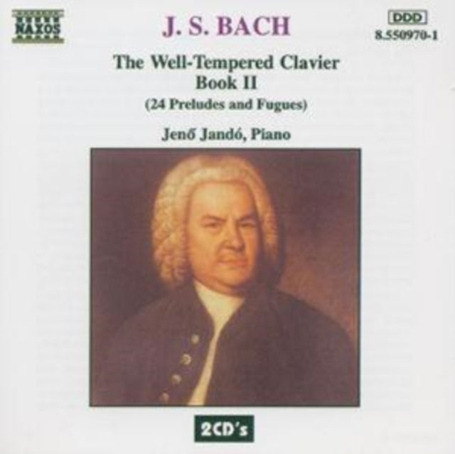 Jeno Jando - Bachwelltempered Clavier Book II (CD)