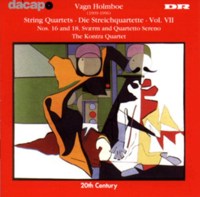 V. Holmboe - Holmboestring Quartets Vo.VII (CD)