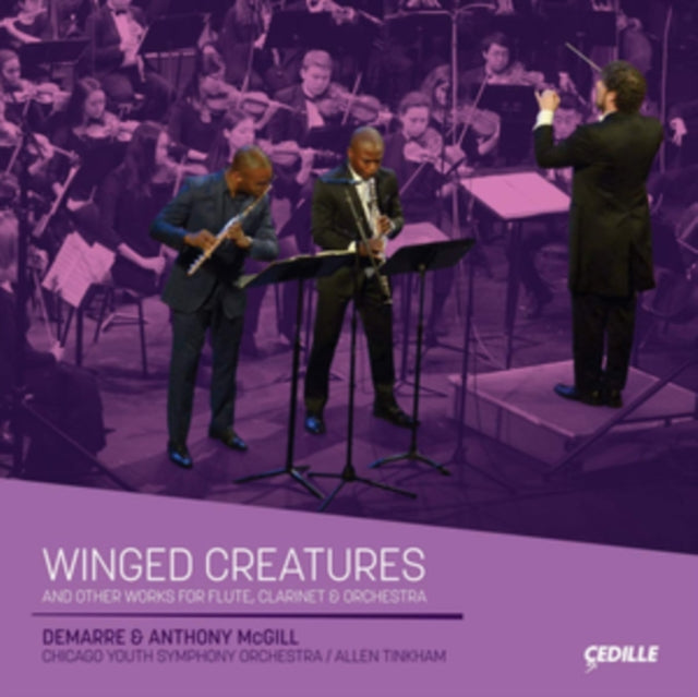 McGill / Chicago Yso / Tinkham - Winged Creatures And Other Works For Flute. Clarinet. And Orchestra (CD)