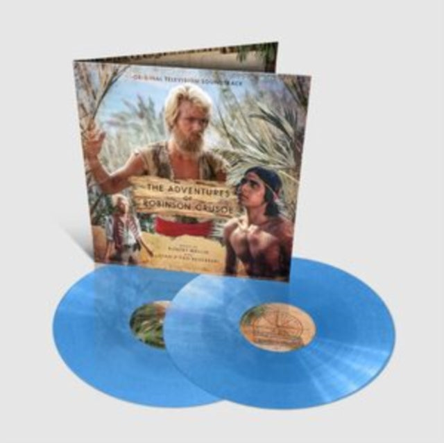 Robert Mellin / Gian-Piero Reverberi - The Adventures Of Robinson Crusoe (Azure Vinyl) (Vinyl)