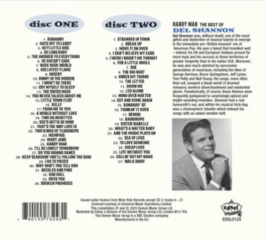 Del Shannon - Handy Man - The Best Of (CD)