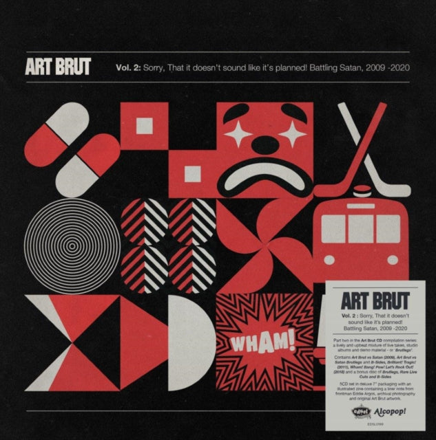 Art Brut - Sorry That It Doesnt Sound Like Its Planned! Battling Satan. 2009-2020 (Signed Deluxe Edition) (CD)
