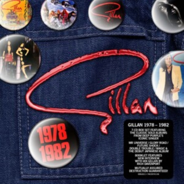 Gillan - 1978-1982 (Deluxe Edition) (CD Box Set)