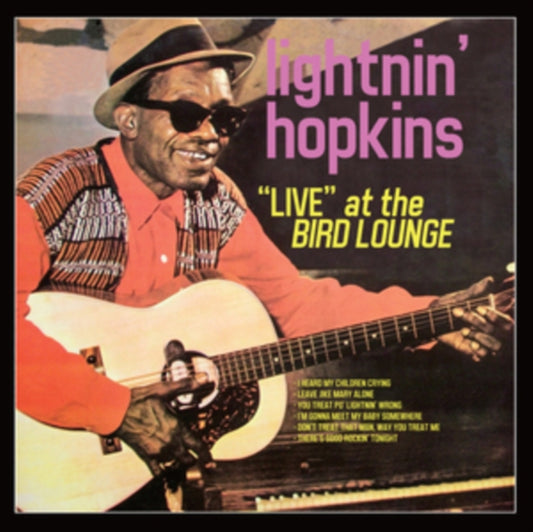 Lightnin Hopkins - Live At The Bird Lounge (Clear/Red/Yellow Splatter Effect Vinyl) (Vinyl)