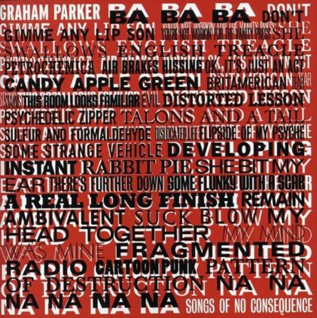 Graham Parker - Songs Of No Consequence (CD)