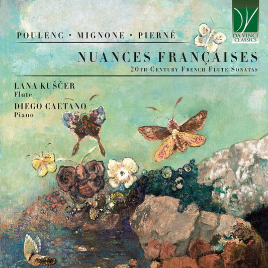 Lana Kuscer / Diego Caetano - Nuances Francaises. 20th Century French Flute Sonatas (CD)