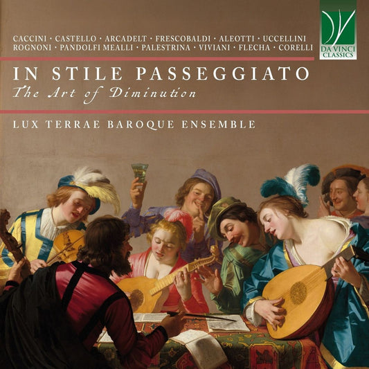 Lux Terrae Baroque Ensemble - In Stile Passeggiato - The Art Of Diminution (CD)