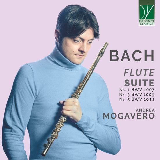 Andrea Mogavero - Johann Sebastian Bach: Suites Nos. 1. 3 & 5 (Arranged For Flute) (CD)