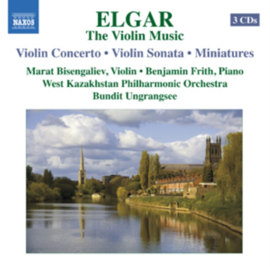 West Kazakhstan Poungrangsee - Elgarthe Violin Music (CD)