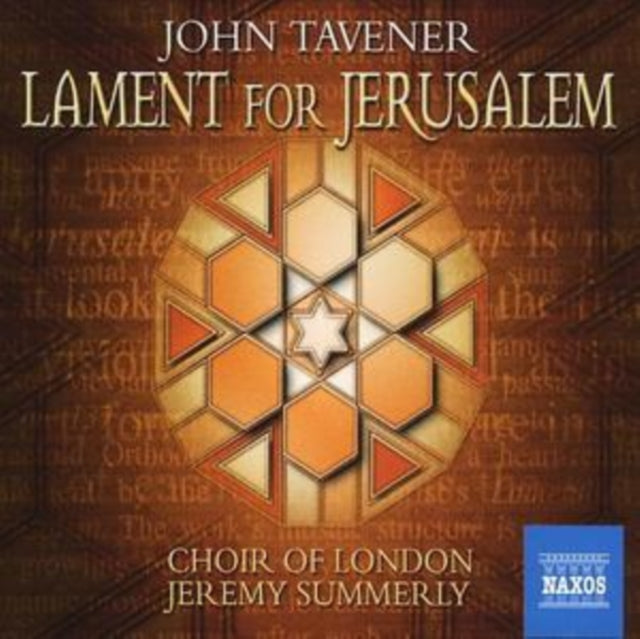 Choir Of Londonsummerly - Tavenerlament For Jerusalem (CD)