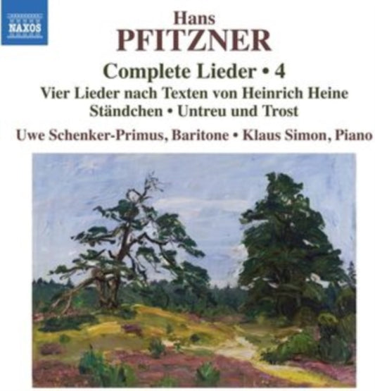 Schenker-Primus / Simon - Hans Pfitzner: Complete Lieder Vol. 4 - Vier Lieder Nach Texten Von Heinrich Heiner / Standchen / Untreu Und Trost (CD)