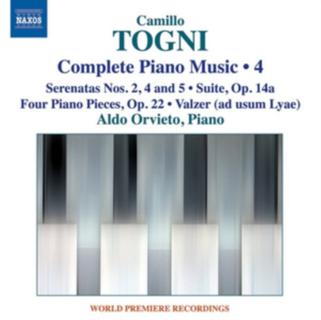 Aldo Orvieto - Camilio Togni: Complete Piano Music. Vol. 4 (CD)