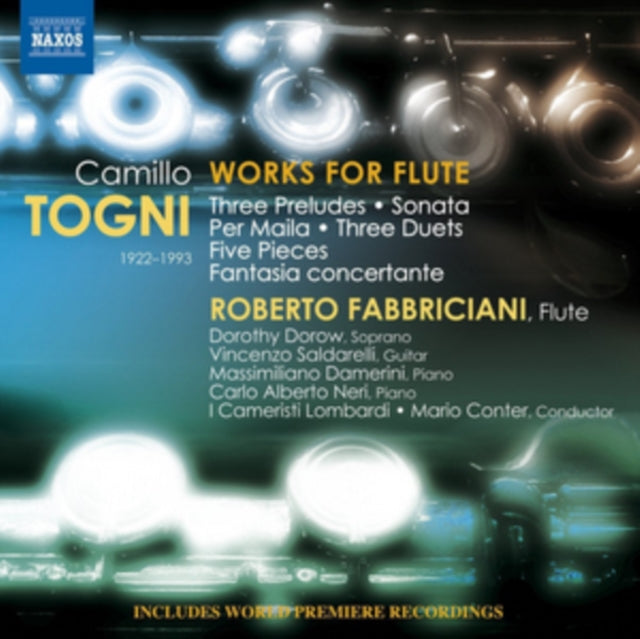 Fabbriciani / Cam Lombardi - Camillo Togni: Works For Flute (CD)