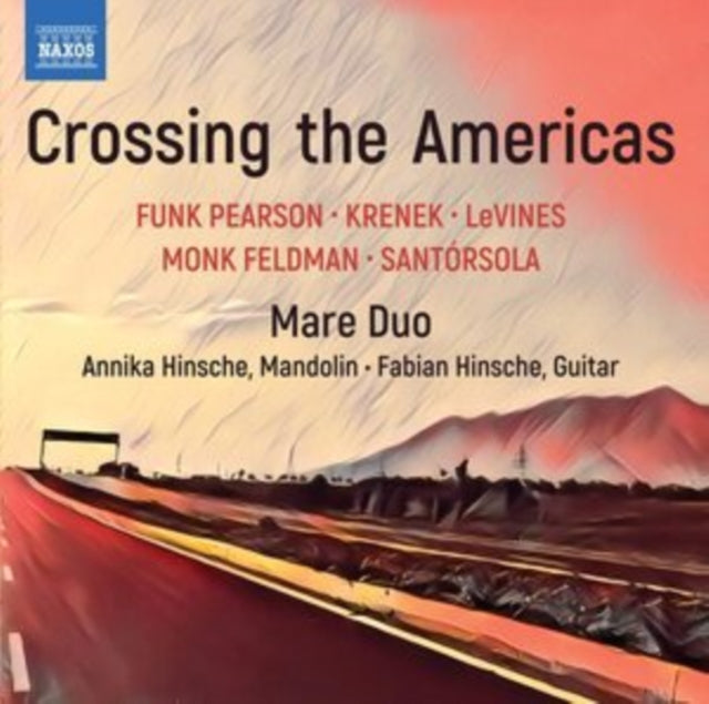 Mare Duo - Crossing The Americas: Funk Pearson. Krenek. Levines. Monk Feldman. Santorsola (CD)