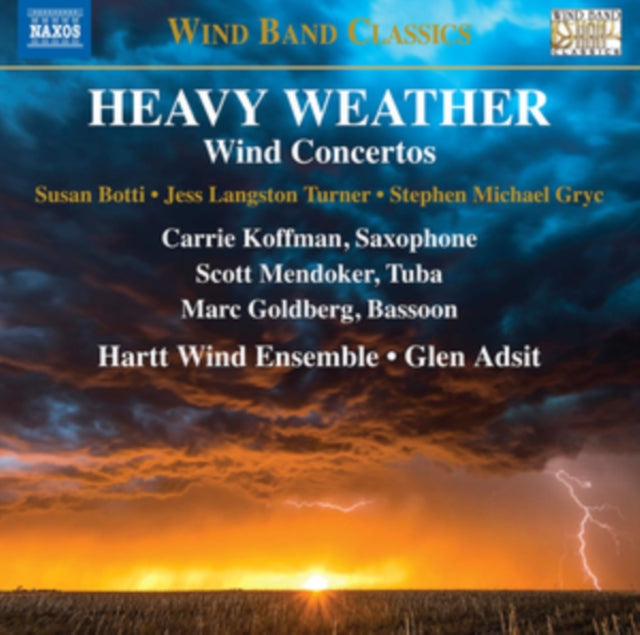 Hartt Wind Ens / Adsit - Heavy Weather - Wind Concertos (CD)