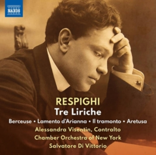 Alessandra Visentin / Chamber Orchestra Of New York / Salvatore Di Vittorio - Ottorino Respighi: Tre Liriche / Berceuse / Lamento DArianna / Il Tramonto / Aretusa (CD)