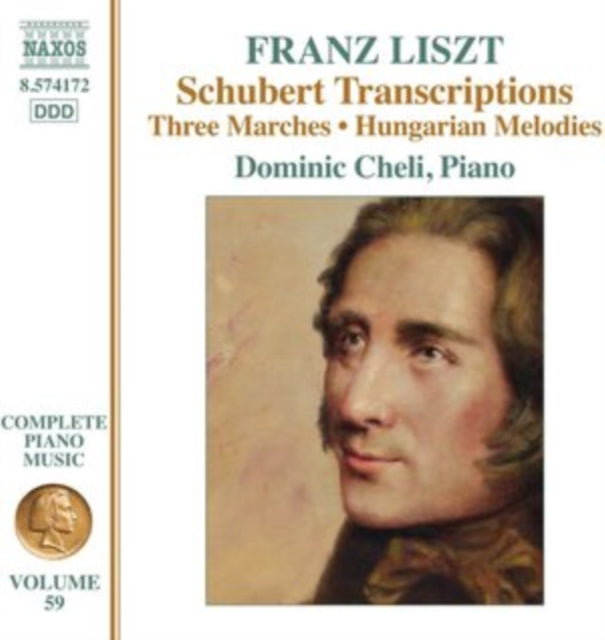Dominic Cheli - Franz Liszt: Complete Piano Music / Vol. 59 - Schubert Transcriptons (CD)