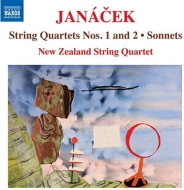 New Zealand String Quartet - Leos Janacek: String Quartet No. 1 Kreutzer Sonata. String Quartet No. 2 Intimate Letters. Sonnets Nos. 1 And 2 (Arr. Rolf Gjelsten) (CD)