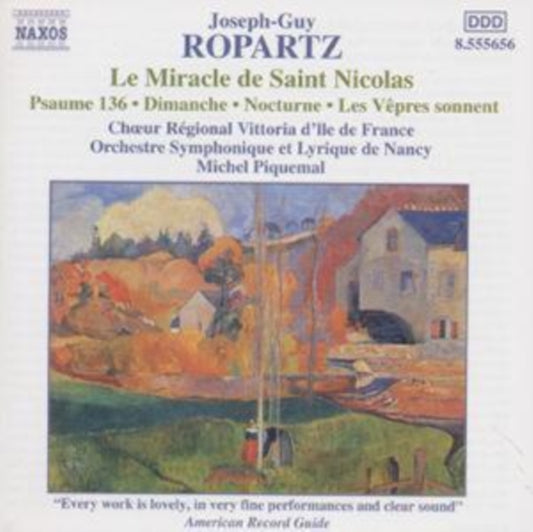Choeur Regional / Piquemal - Ropartz / Choral Music (CD)